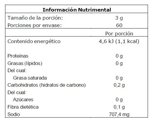 Combo | Bolsa Refill - 180 gramos de Sazonador y Salero de Vidrio 140 gramos - Image 2
